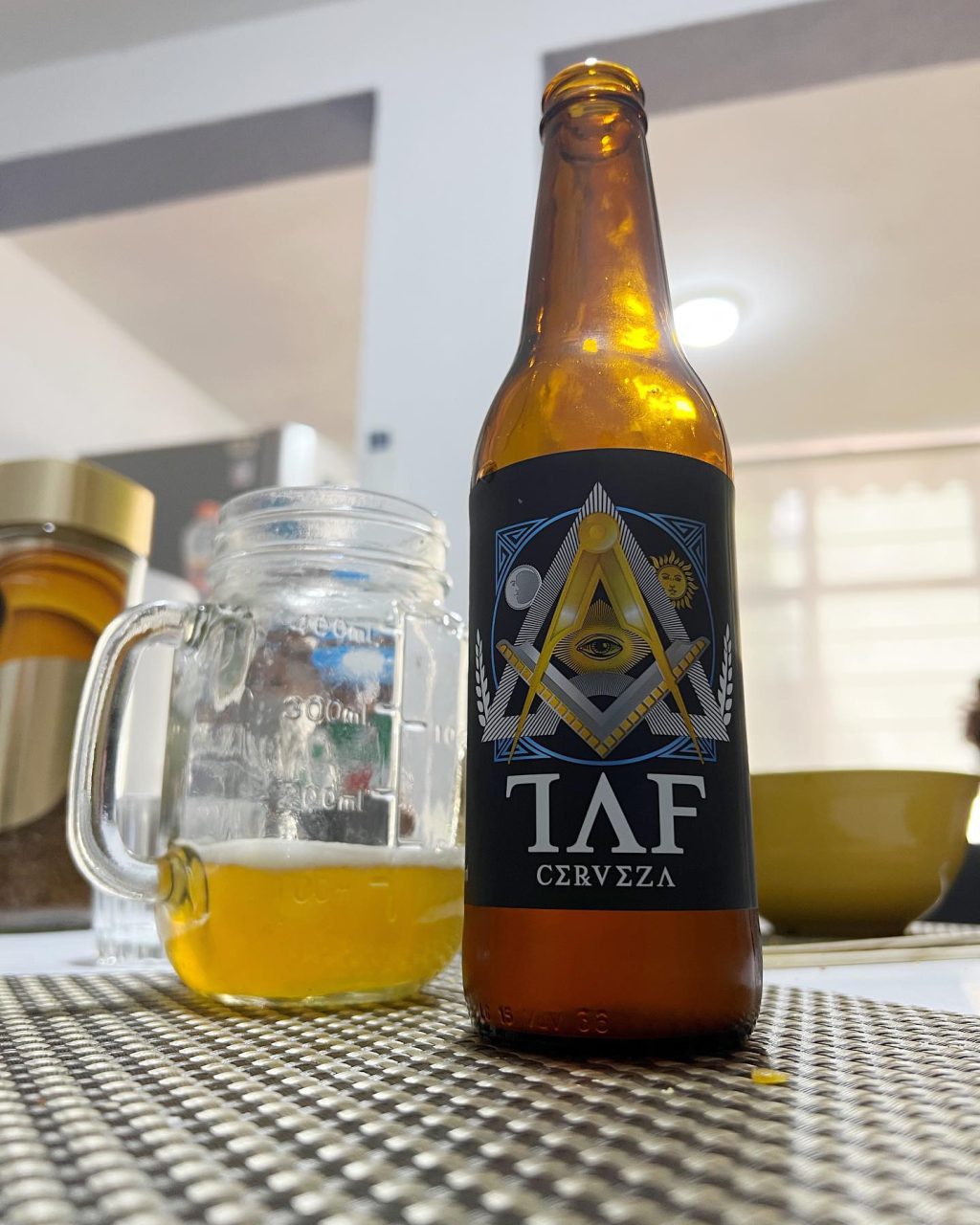 Instagram post from cervezataf. This post is in position 1.